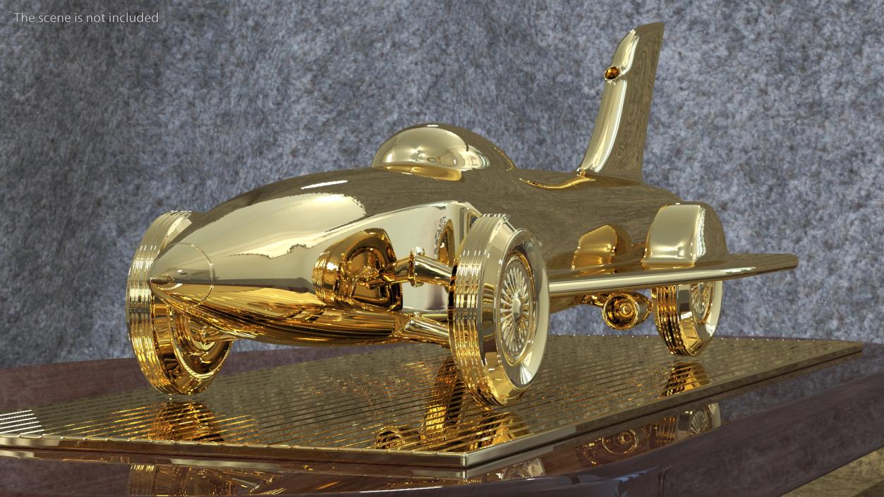 3D Racing Championship Trophy