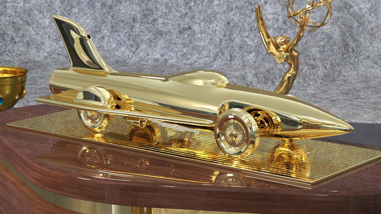 3D Racing Championship Trophy