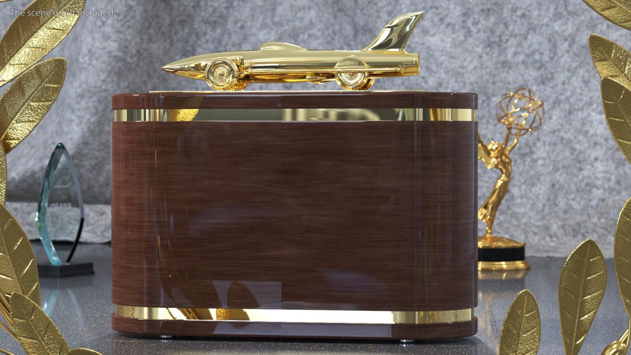 3D Racing Championship Trophy