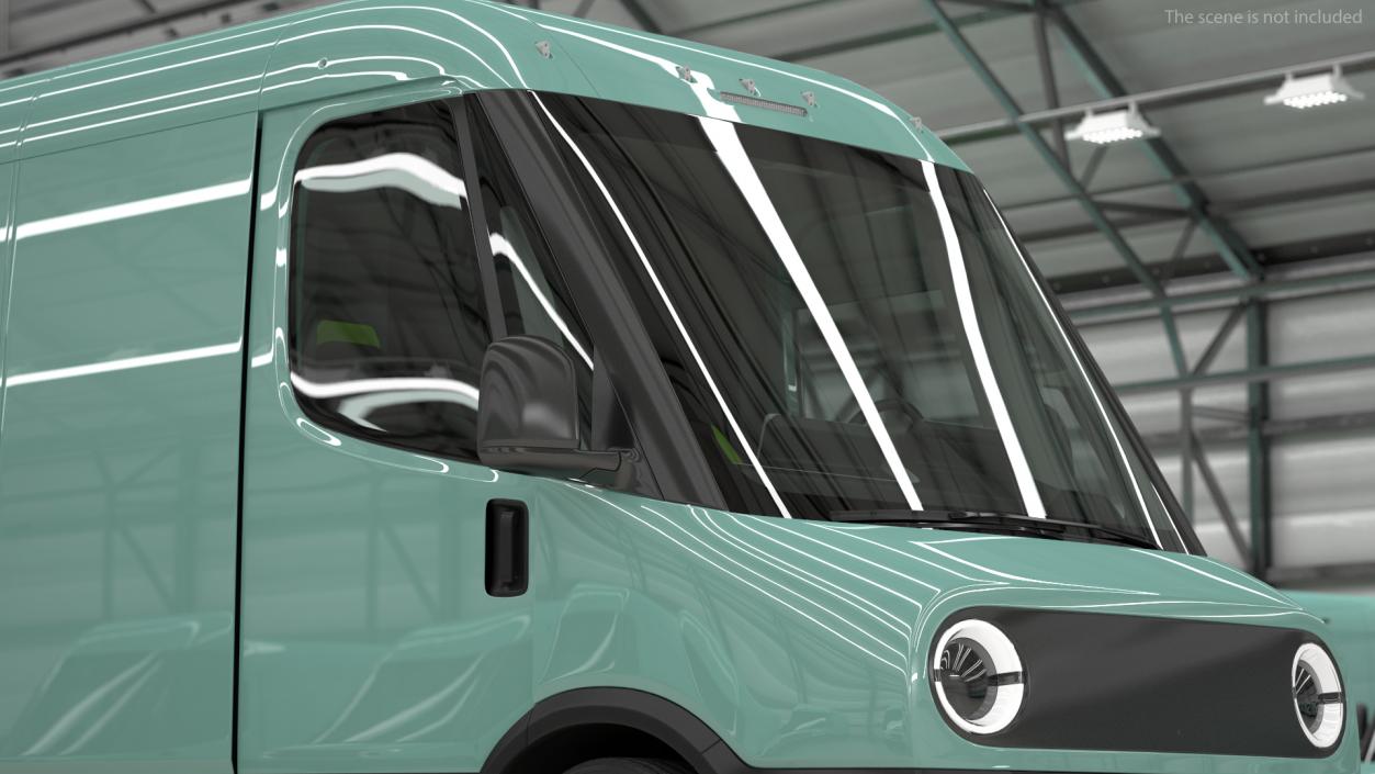 3D Electric Delivery Van