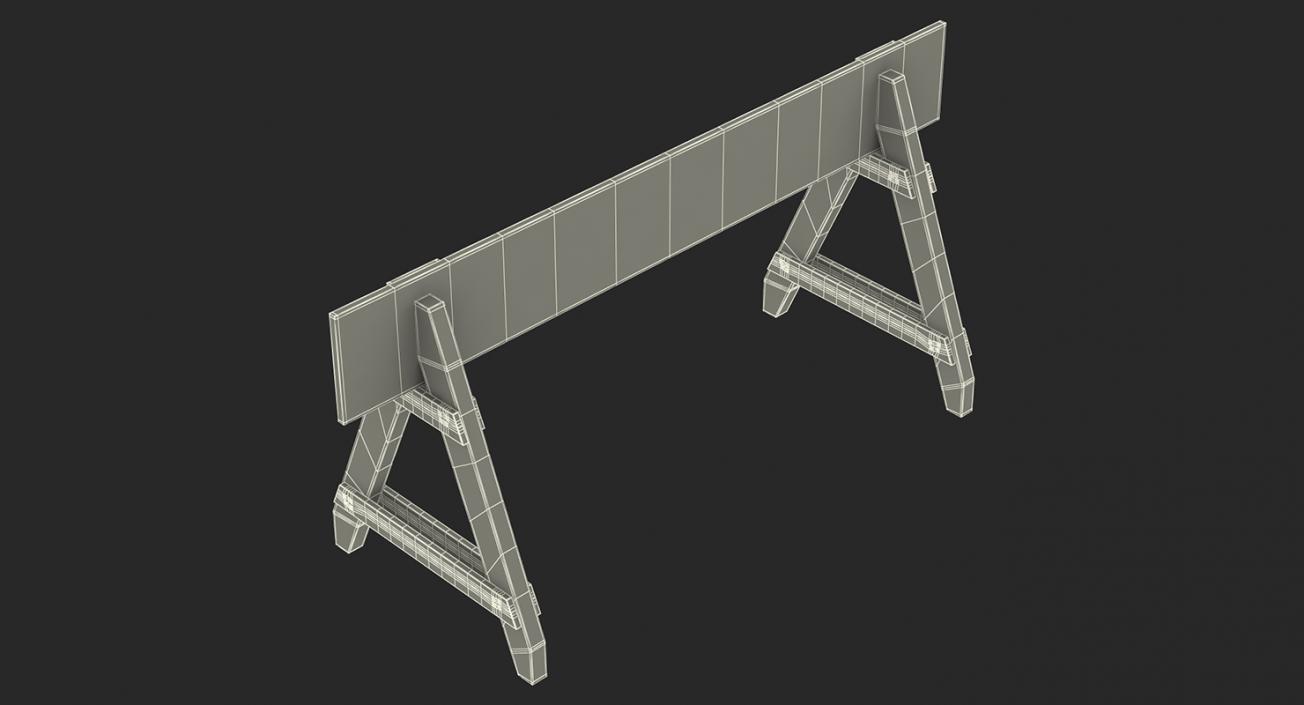 3D Road Barriers 3D Models Collection 3