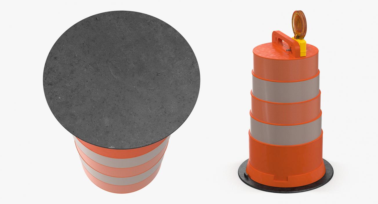 3D Road Barriers 3D Models Collection 3