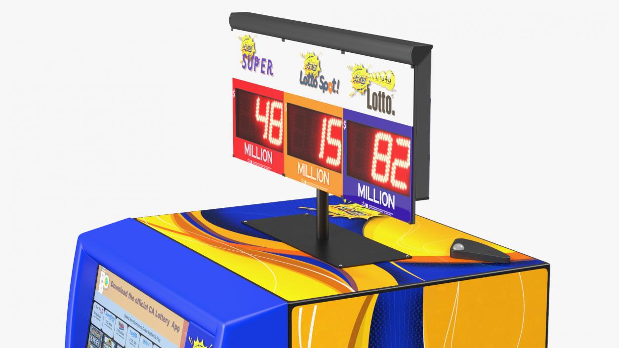 3D model Lottery Machine