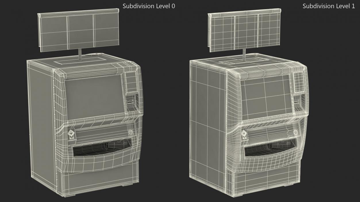 3D model Lottery Machine