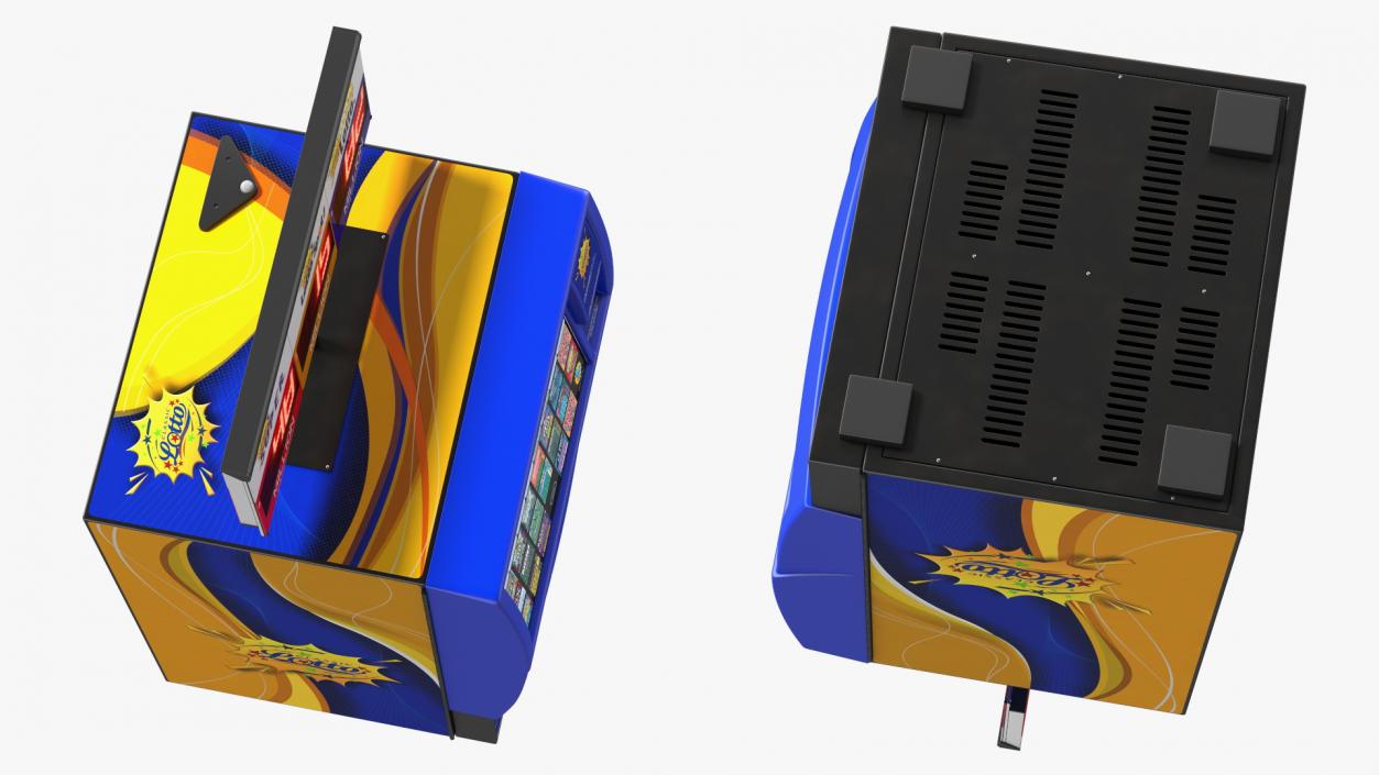 3D model Lottery Machine