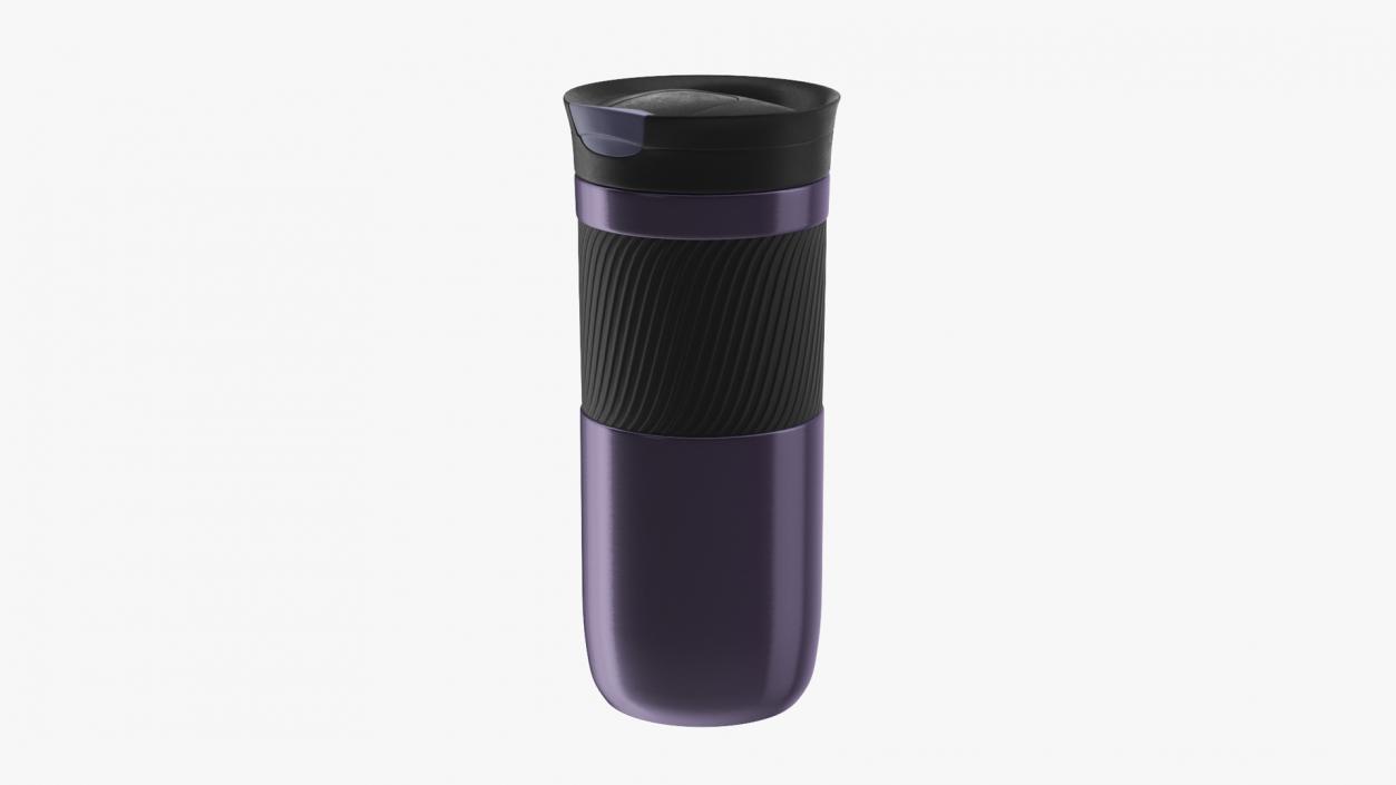 Thermo Cup Stainless Purple 3D