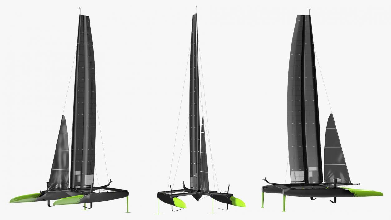 Modern Race Yacht 3D