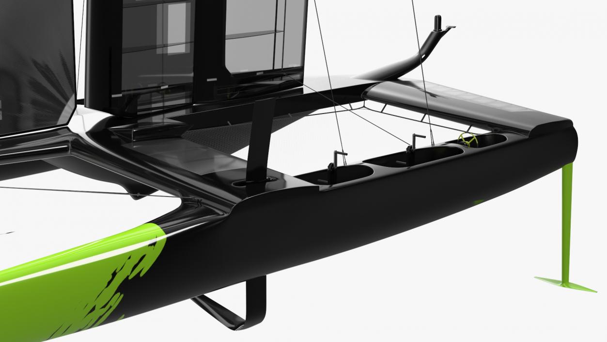 Modern Race Yacht 3D