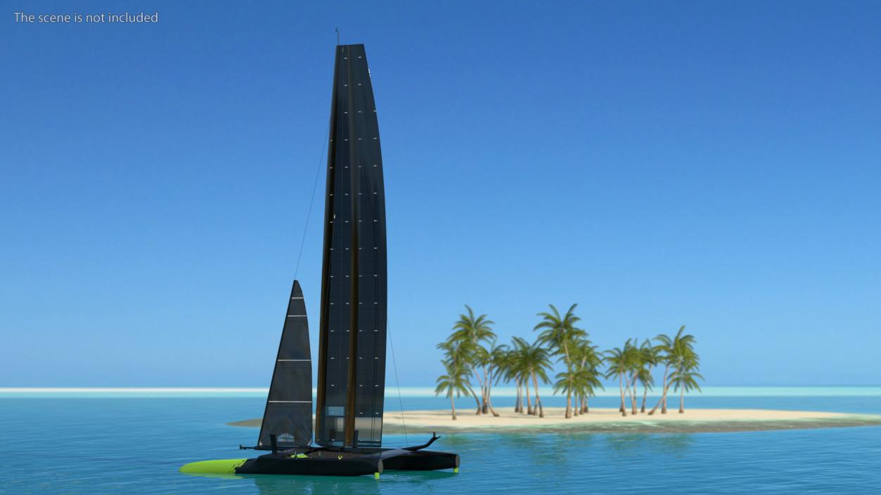 Modern Race Yacht 3D