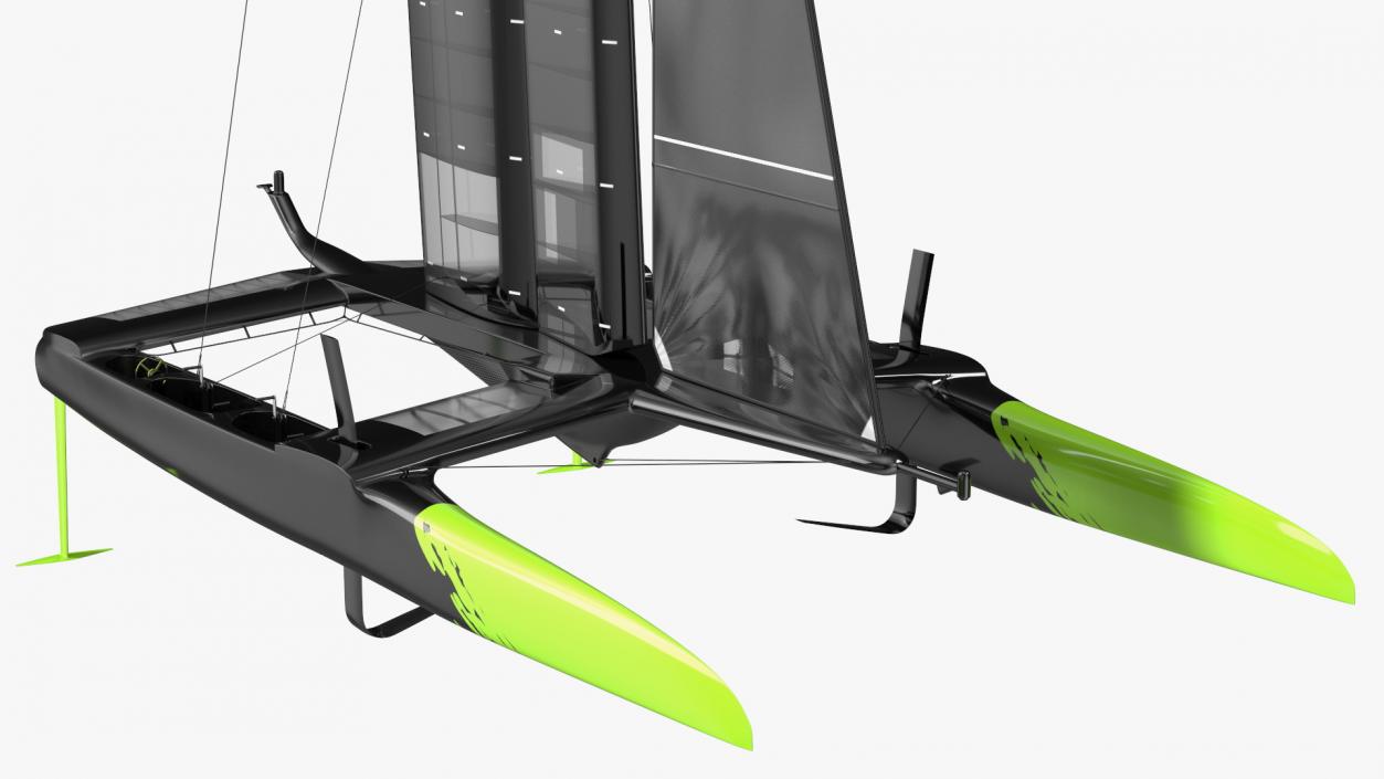 Modern Race Yacht 3D