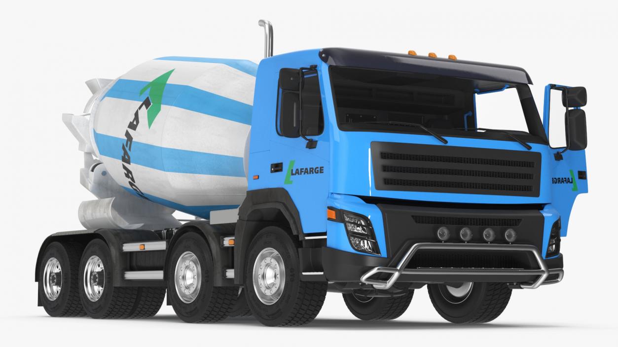 3D Lafarge Cement Mixer Truck