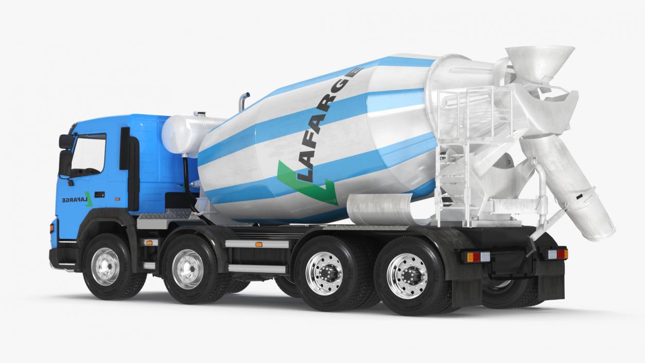 3D Lafarge Cement Mixer Truck