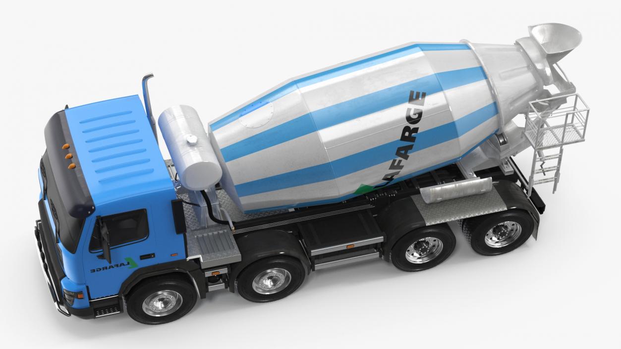 3D Lafarge Cement Mixer Truck