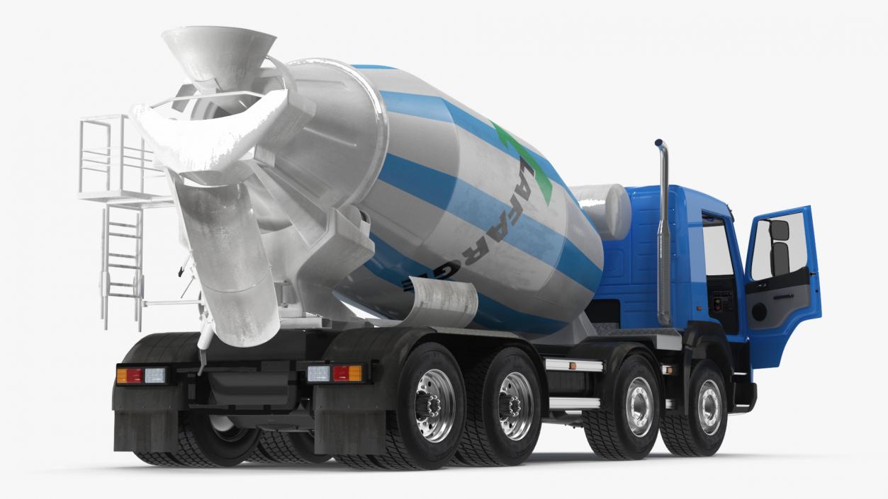 3D Lafarge Cement Mixer Truck