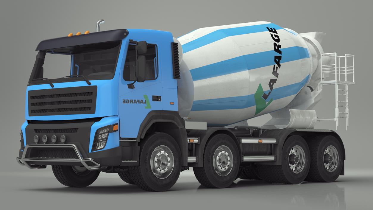 3D Lafarge Cement Mixer Truck