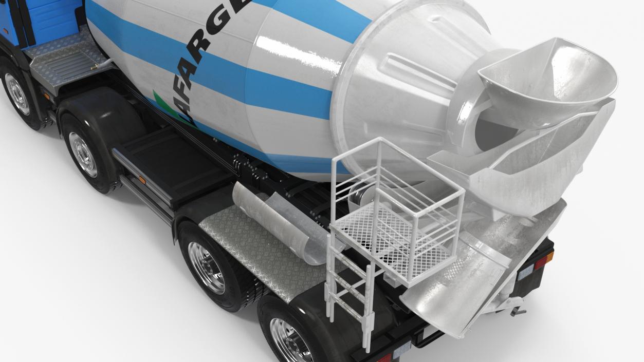 3D Lafarge Cement Mixer Truck