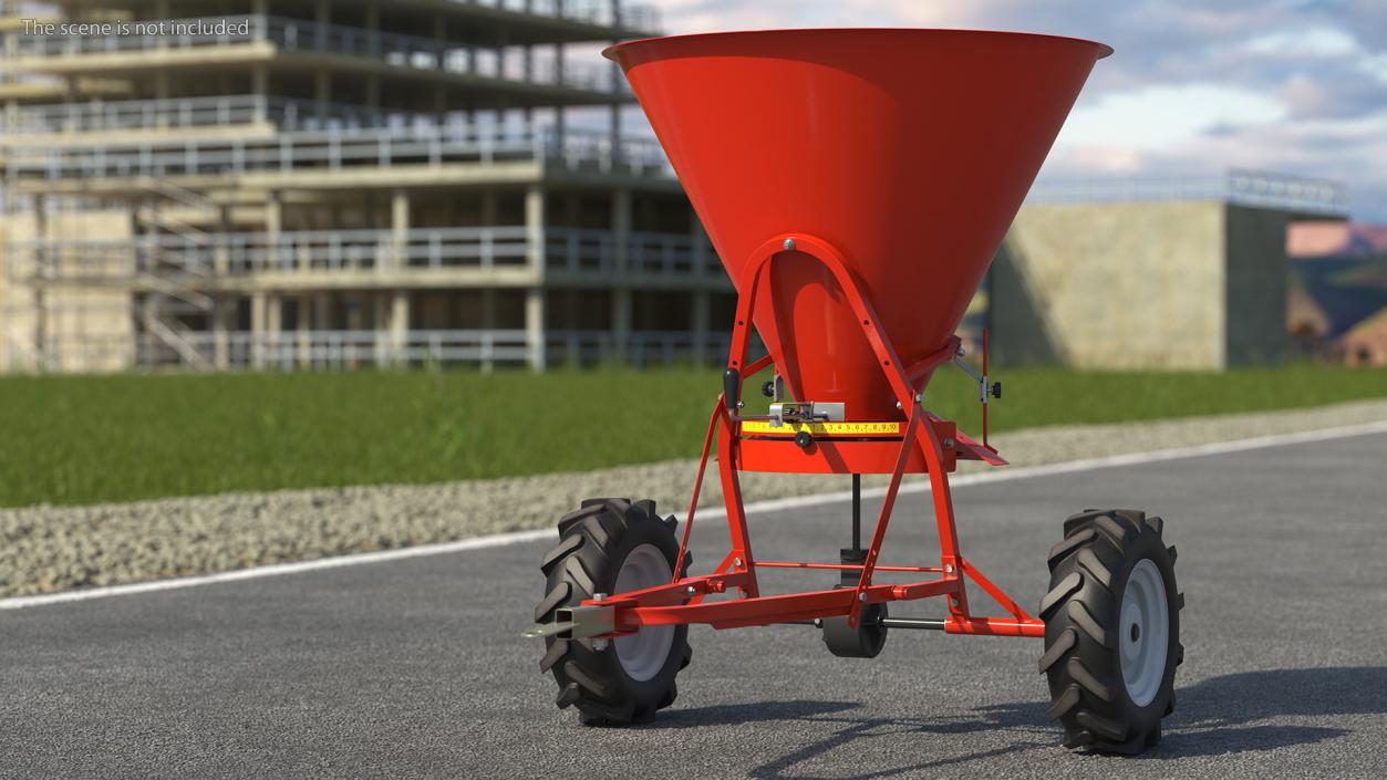 Gritting Salt Spreader 3D