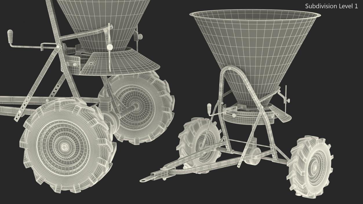 Gritting Salt Spreader 3D