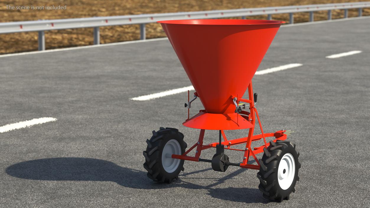 Gritting Salt Spreader 3D