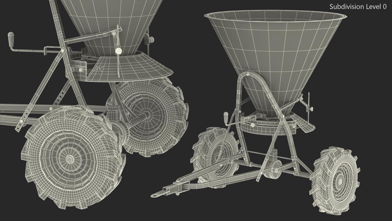 Gritting Salt Spreader 3D