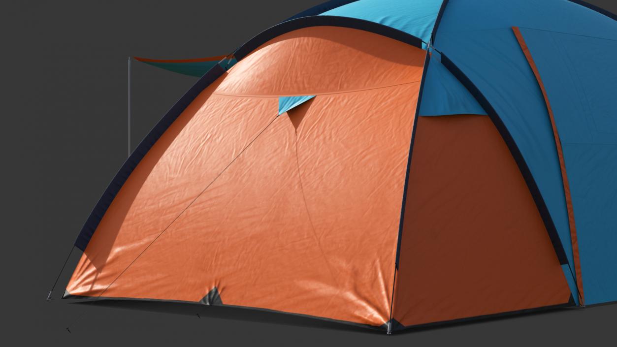 3D model Bellamore Gift Outdoor Camping Tent Open