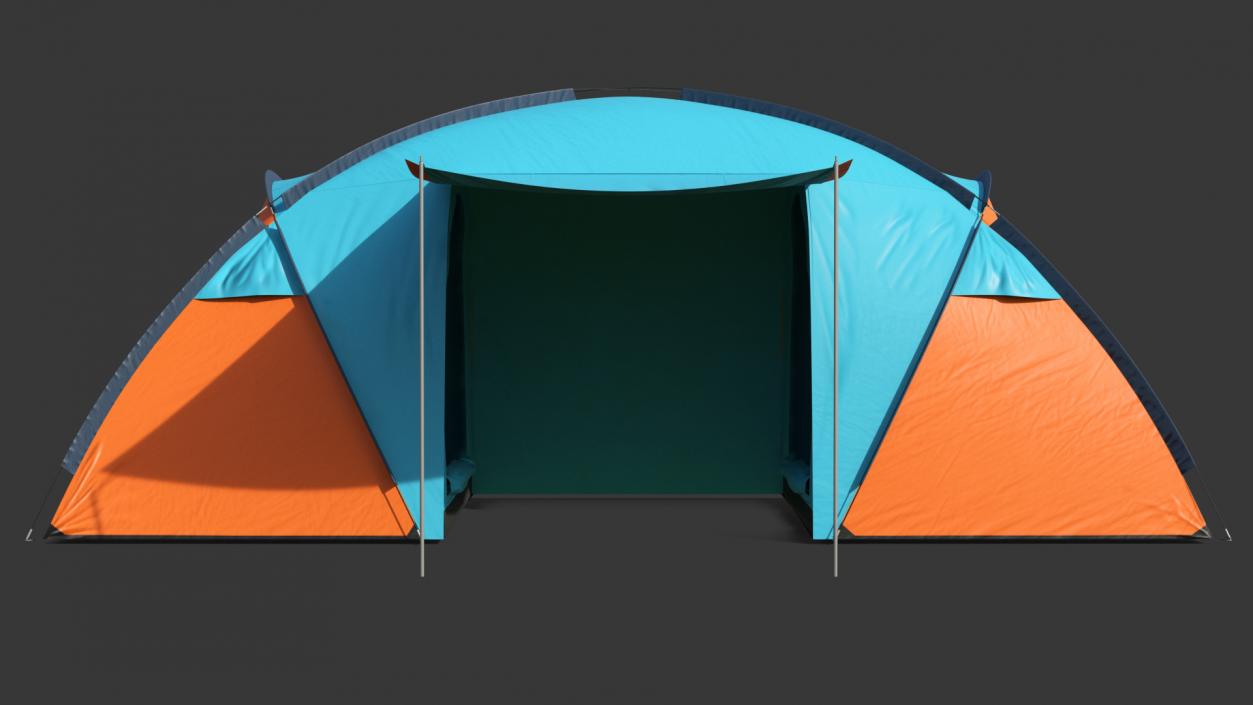 3D model Bellamore Gift Outdoor Camping Tent Open