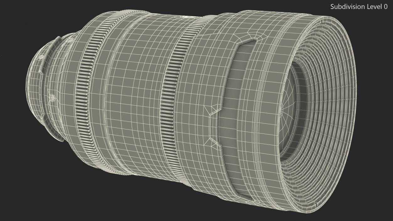 3D model ARRI Signature Prime Lens