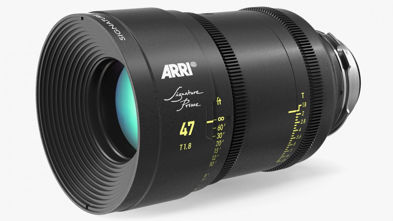 3D model ARRI Signature Prime Lens