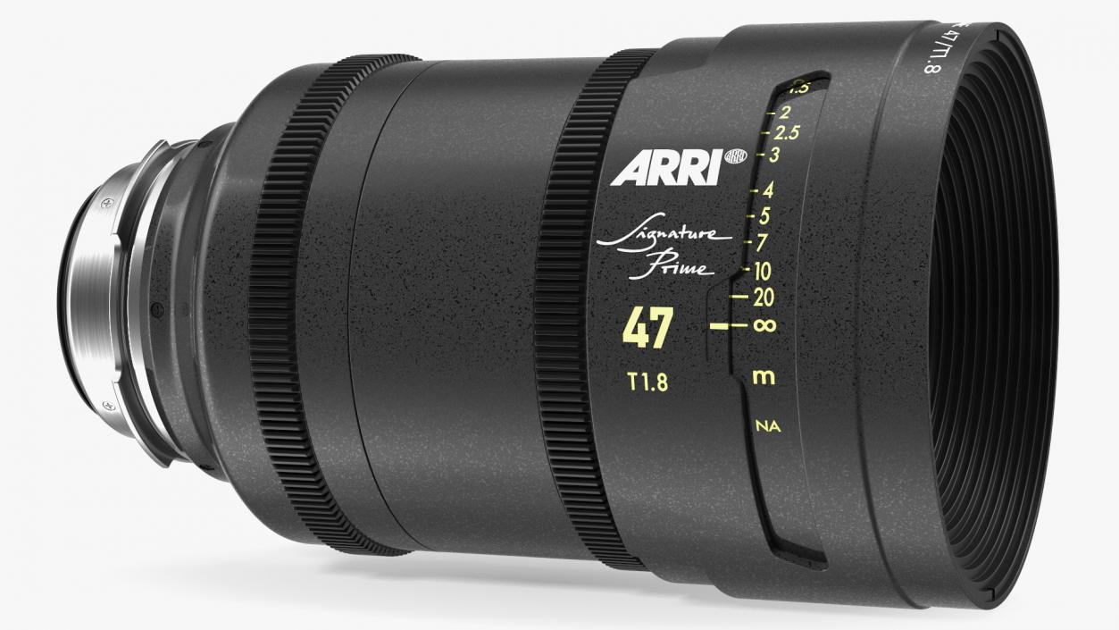 3D model ARRI Signature Prime Lens