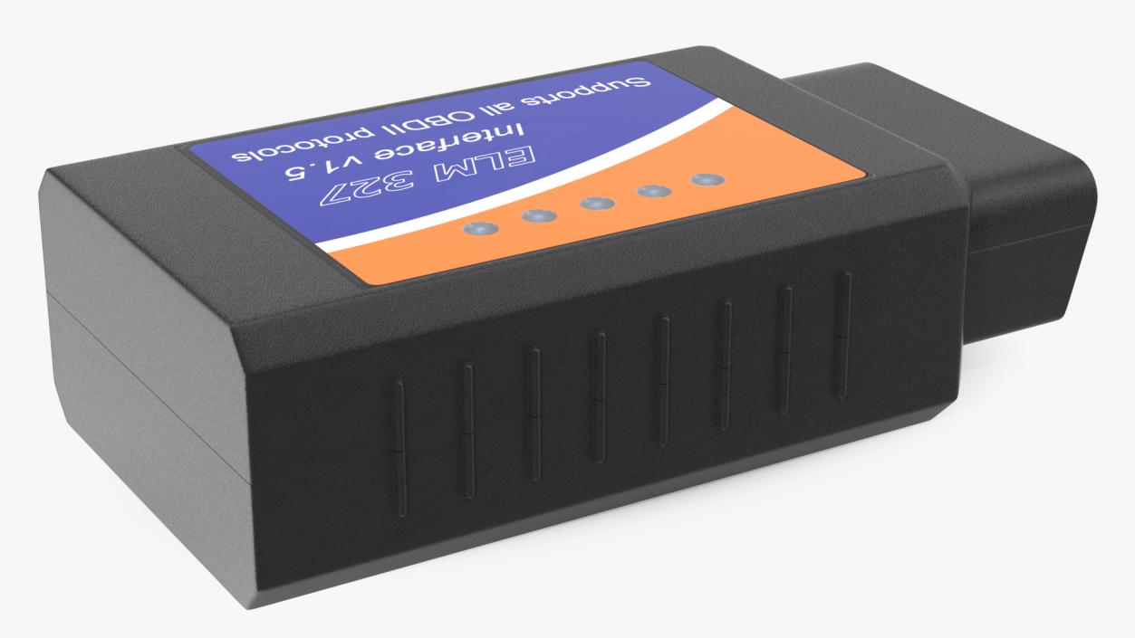 3D model ELM327 OBD2 Bluetooth Auto Diagnostic Scanner