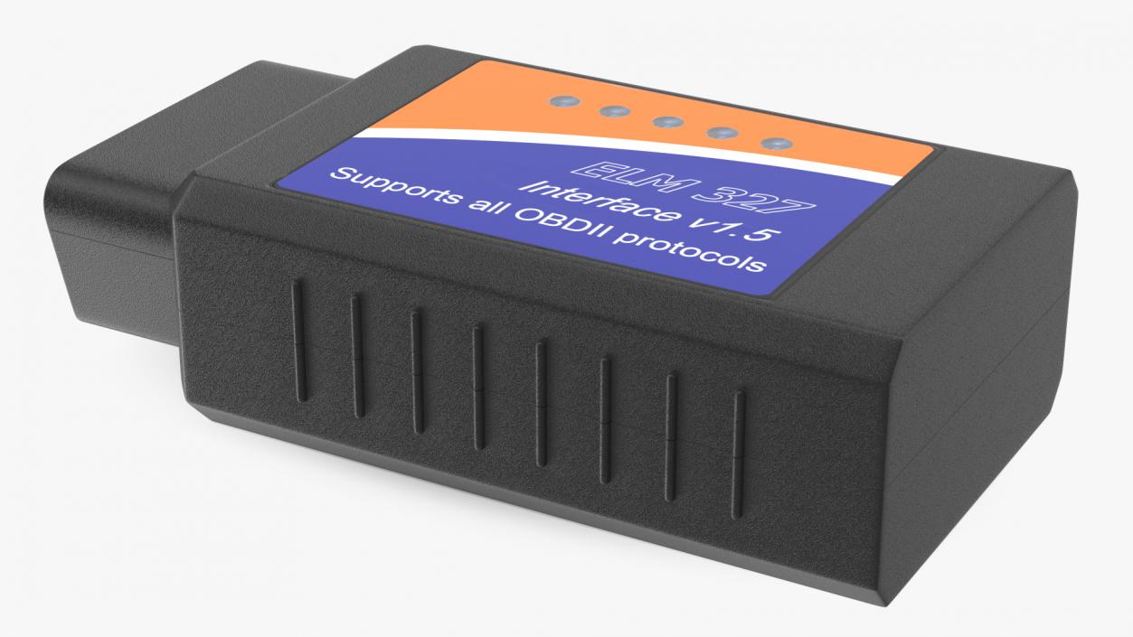 3D model ELM327 OBD2 Bluetooth Auto Diagnostic Scanner