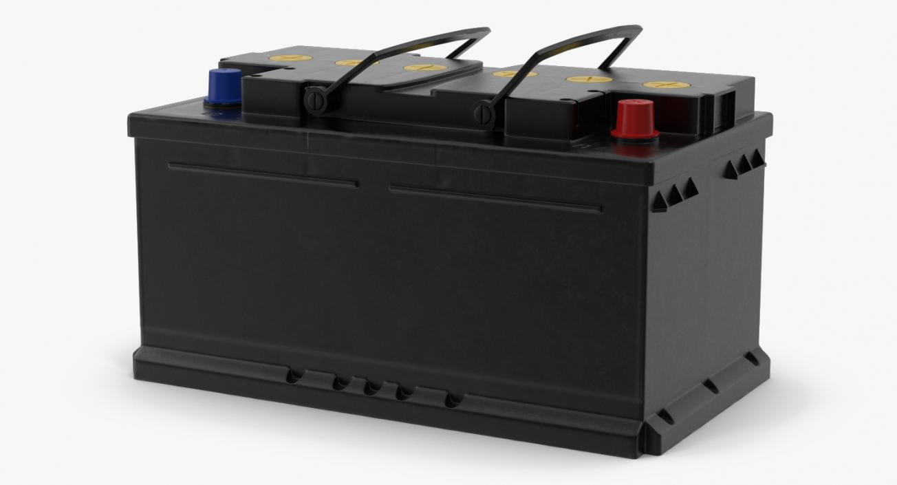 3D model Car Battery 12V