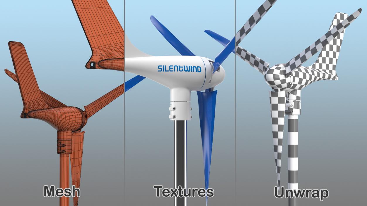 3D Silentwind 400 Marine Wind Generator