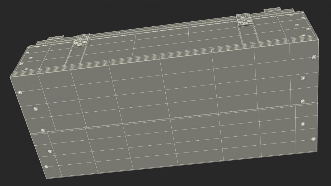 3D model Military Ammunition Crate