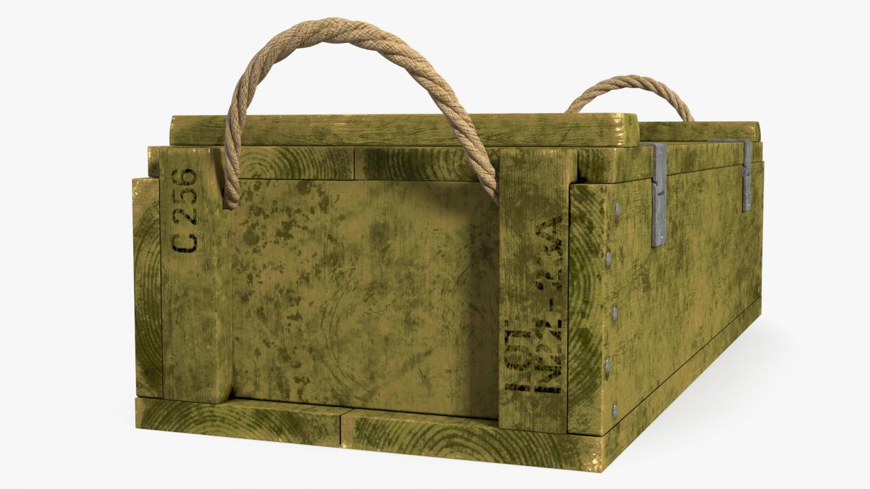 3D model Military Ammunition Crate