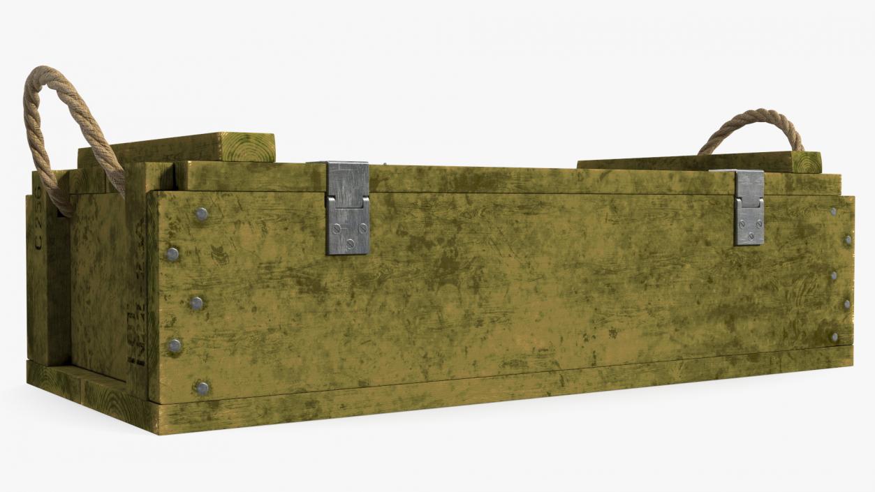 3D model Military Ammunition Crate