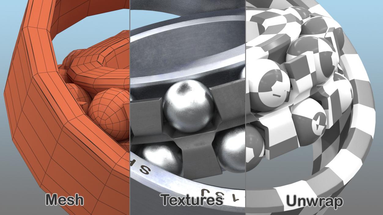 3D Self Aligning Bearing