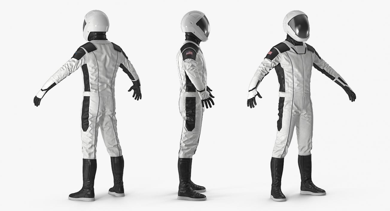 3D Futuristic Space Suit