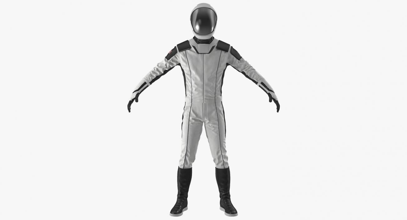 3D Futuristic Space Suit