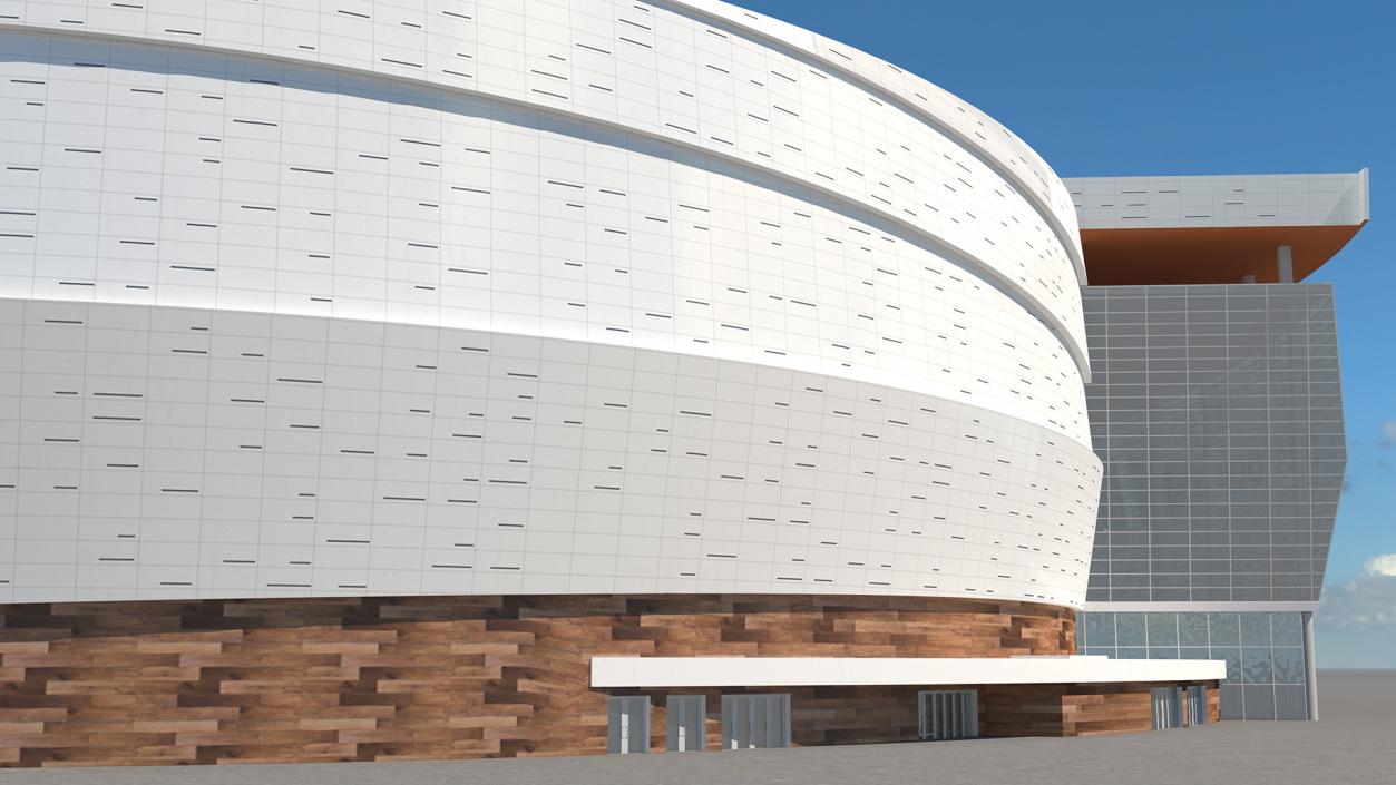 3D Chase Center Arena model