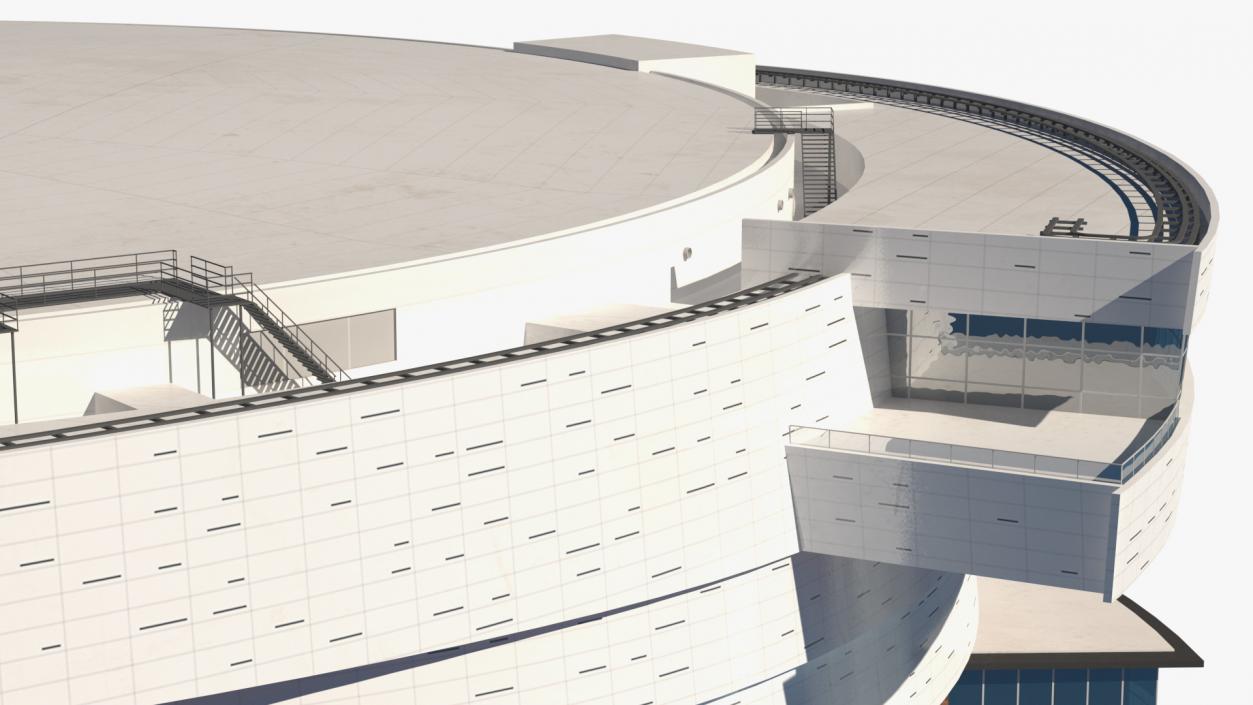 3D Chase Center Arena model