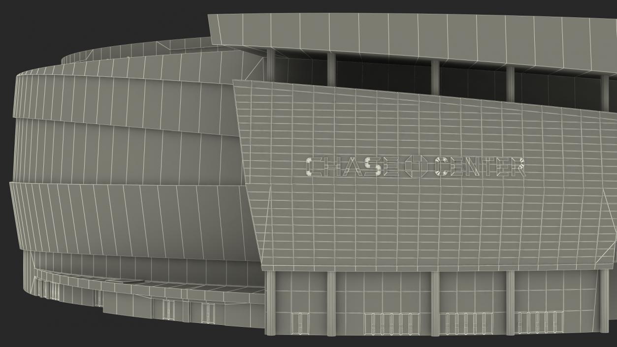 3D Chase Center Arena model