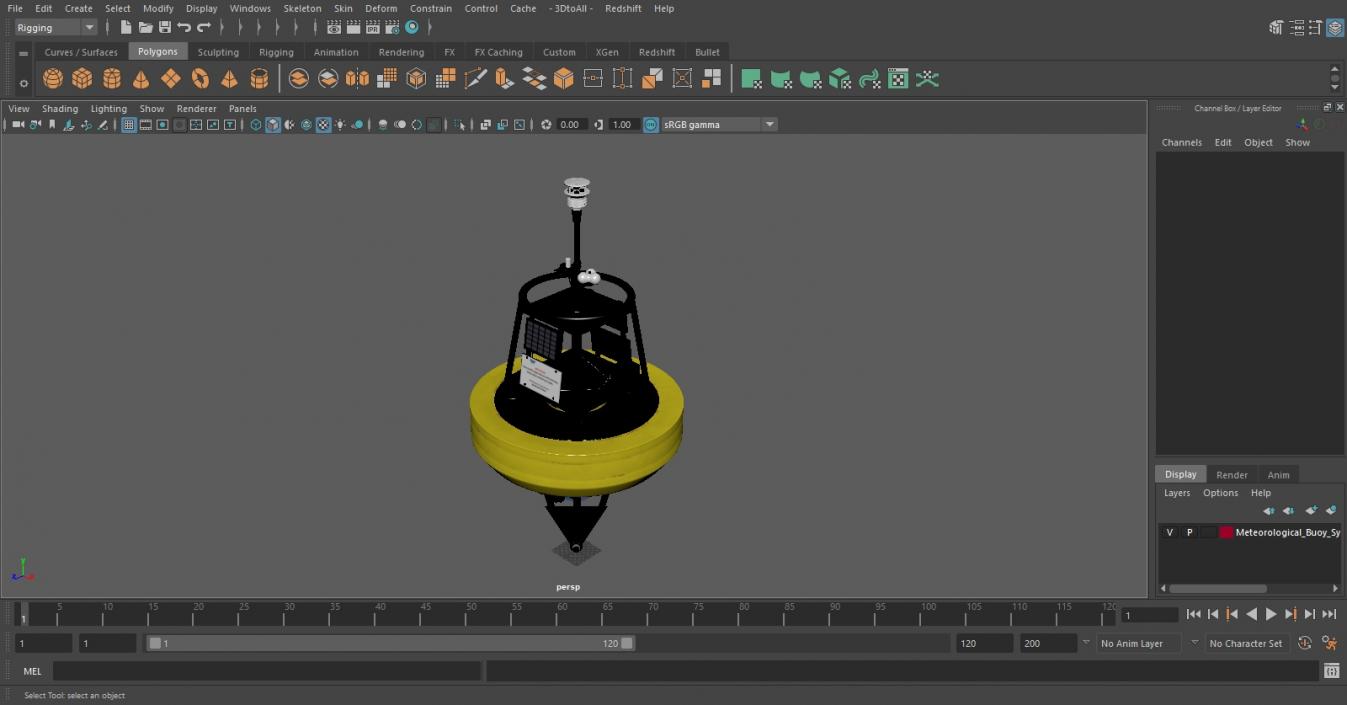 3D Meteorological Buoy System