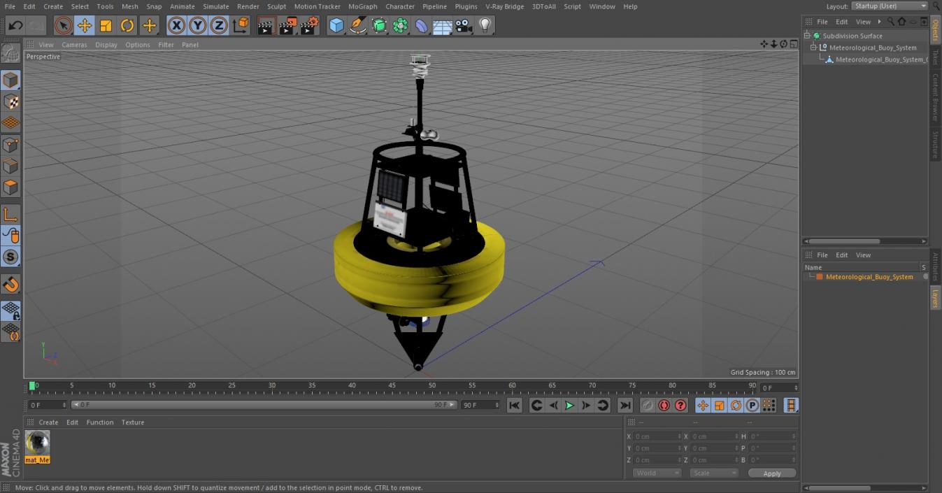 3D Meteorological Buoy System