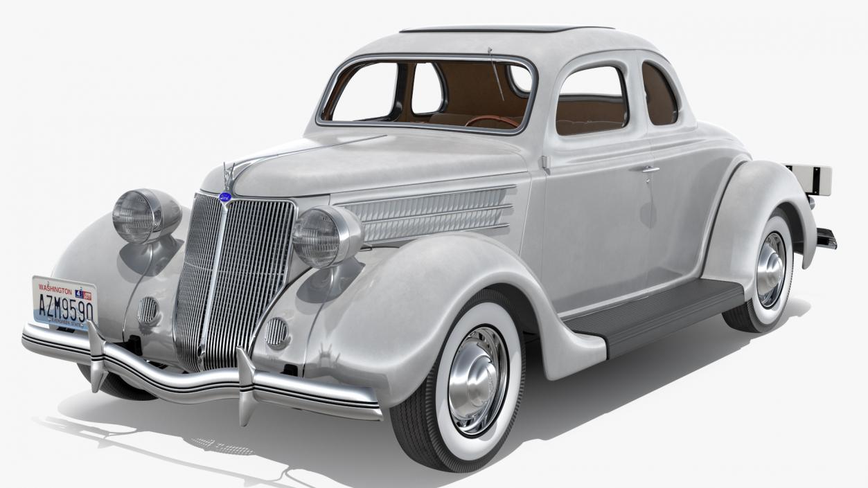 1936 Ford V8 Coupe Metallic 3D