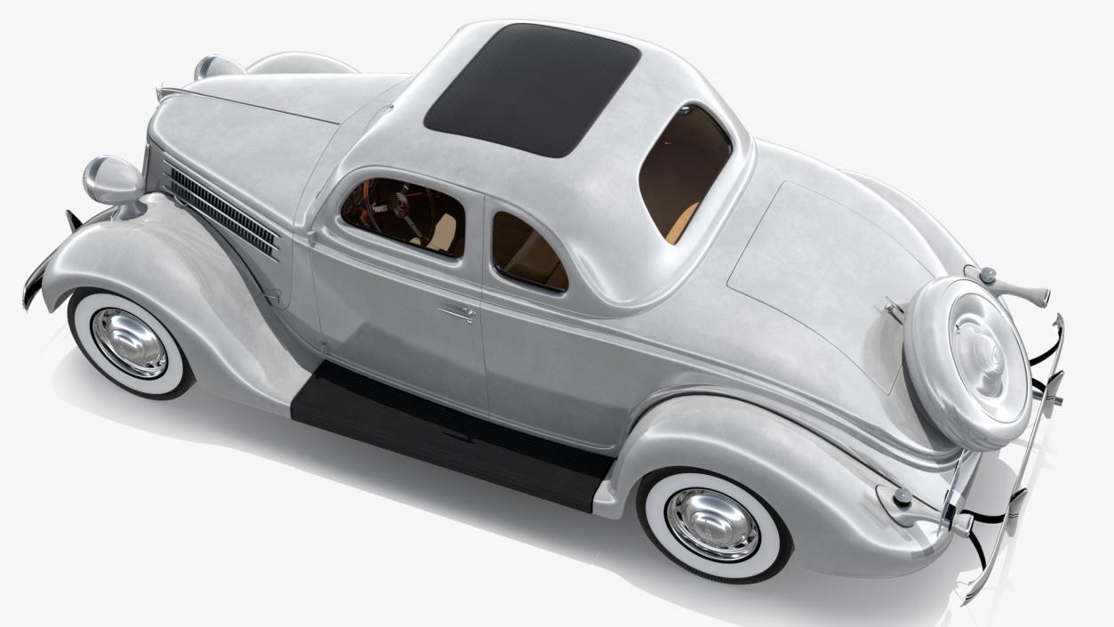 1936 Ford V8 Coupe Metallic 3D