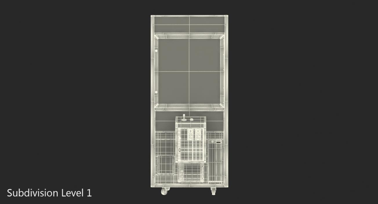 3D Claw Vending Machine Empty