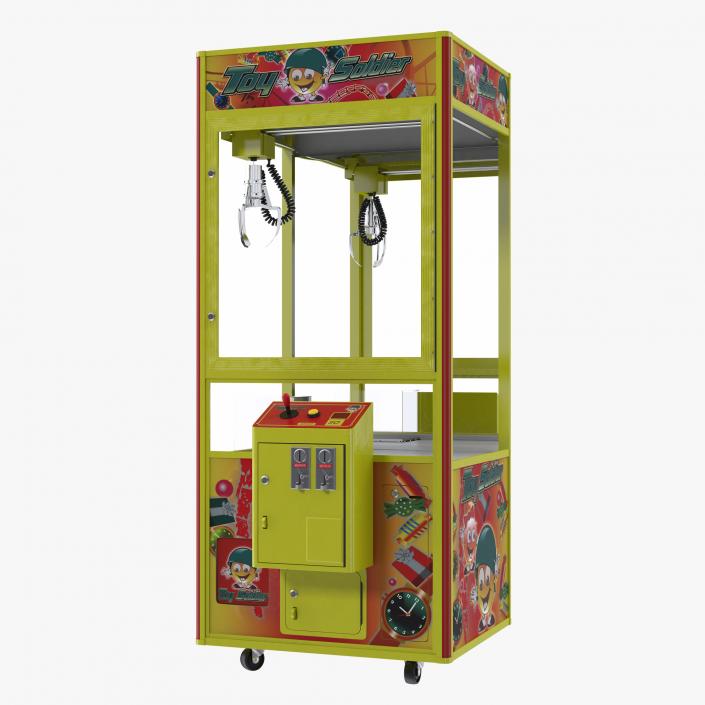 3D Claw Vending Machine Empty