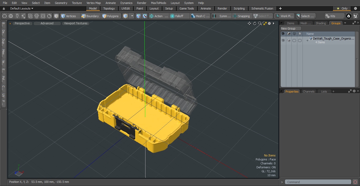 DeWalt Tough Case Organizer 3D