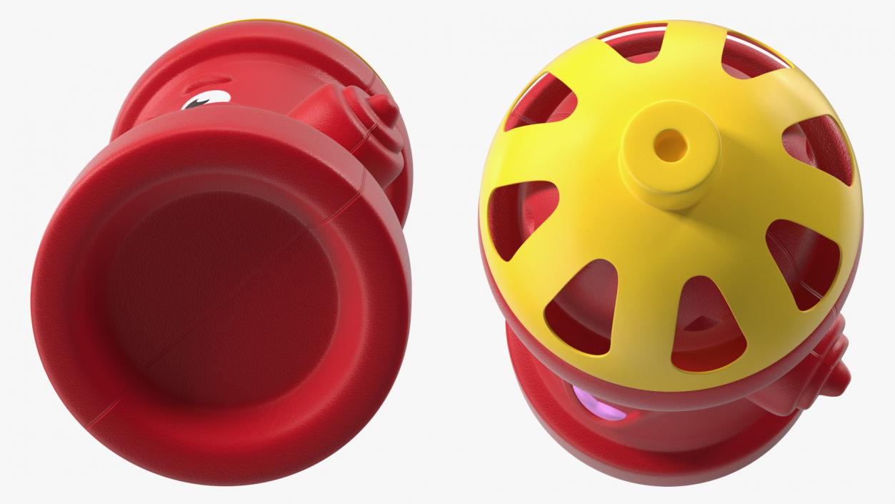 Red Fire Hydrant Children Toy 3D model